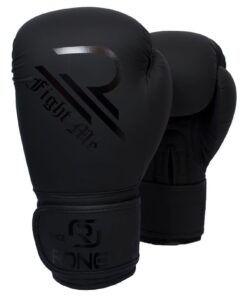 Ronex Boxing Gloves Black/Black - 16 oz