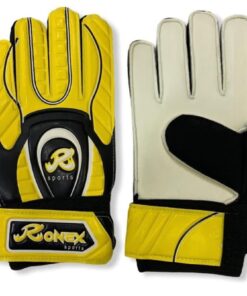 Ronex Goalkeeper Gloves Extreme Grip Yellow - 9 in