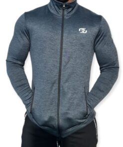 Ronex - Men's Tech Jacket - Black Melange - M