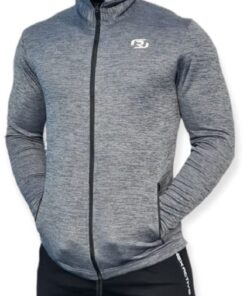 Ronex - Men's Tech Jacket - Grey Melange - S