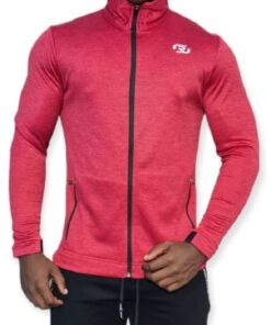 Ronex Men's Tech Jacket - Red Melange - M