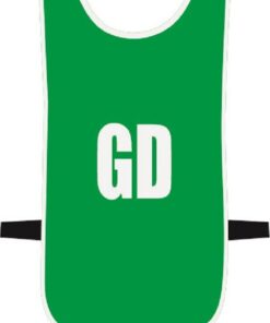 Ronex Netball Bibs With Positions (Senior) - Emerald/White
