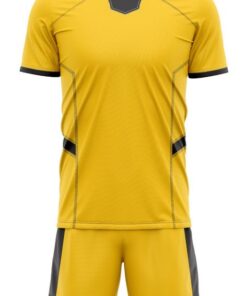 Ronex RC-1502 Rugby Full Team kit - Set of 22 - Adult - Gold/Black