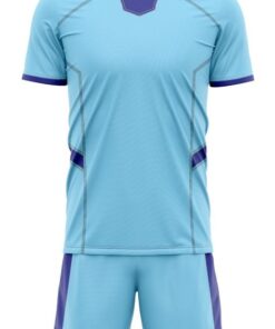 Ronex RC-1502 Rugby Full Team kit - Set of 22 - Adult - Sky/Navy