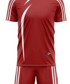 Ronex RC-721 Soccer Kit Combo (Youth) - Maroon/White