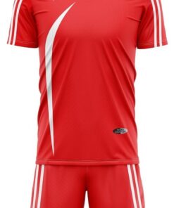 Ronex RC-721 Soccer Kit Combo (Youth) - Red/White