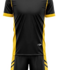 Ronex RC-741 Soccer Kit Combo (Youth) - Black/Gold