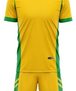 Ronex RC-741 Soccer Kit Combo (Youth) - Gold/Emerald