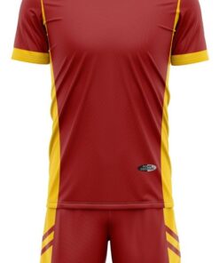 Ronex RC-741 Soccer Kit Combo (Youth) - Maroon/Gold