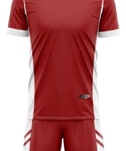 Ronex RC-741 Soccer Kit Combo (Youth) - Maroon/White