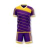 Ronex RC-746 Soccer Kit Sublimation  Combo (Adult) - Purple/Gold/White