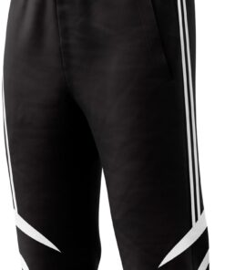 Ronex Slim fit Training Short 3/4 Black/White - S