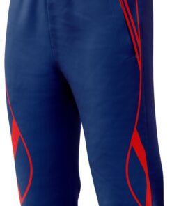 Ronex Slim fit Training Short 3/4 Navy/Red - 2XL