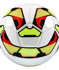 Ronex Soccer Ball Vimini Shine-Machine Stitched Size-5 - White/Lime/Red/Black RC-SB105
