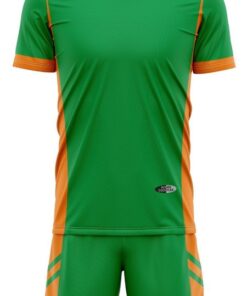 Ronex - Soccer Kit - Full Team Combo Set 15 - Adult - Emerald/Orange