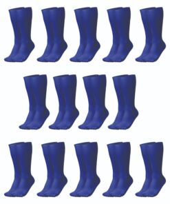 Ronex Soccer Socks - Set of 14 Pairs - Navy