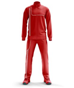 Ronex Tracksuit Rc-2003 Tricot Red/White - M