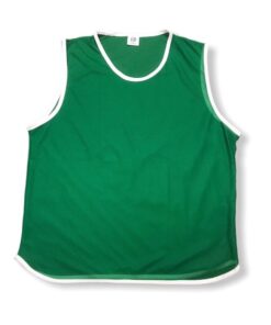 Ronex Training Bibs/Vest Set of 10 - Emerald/White