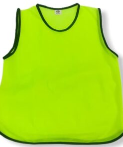 Ronex Training Bibs/Vest Set of 10 (Junior) - Lime/Black