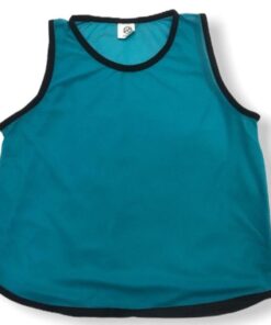 Ronex Training Bibs/Vest Set of 10 (Junior) - Turquoise/Black