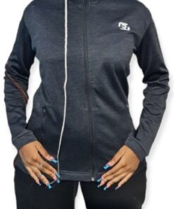 Ronex - Women's Tech Jacket - Black Melange - L
