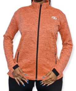 Ronex - Women's Tech Jacket - N-Orange Melange - 2XL