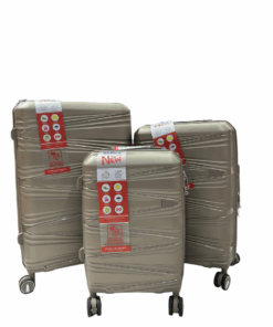 RootCo - 3 Piece Suitcases - Gold