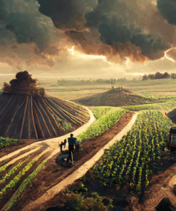 Rooted Art Agriculture 2 - Home Decor Wall Art