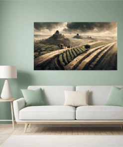 Rooted Art Agriculture- Home Decor Wall Art