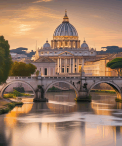 Rooted Art Vatican - Home Decor Wall Art