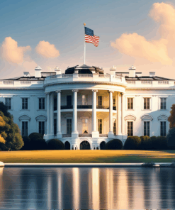 Rooted Art White House - Home Decor Wall Art