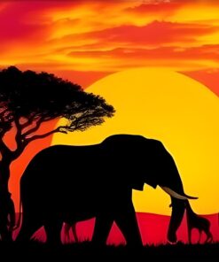 RootedArt Canvas Wall Art Home Decor - Wildlife 2