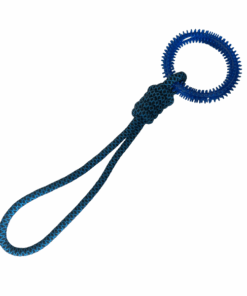 Rope Loop Tug Toy for Dogs (55cm) - Blue
