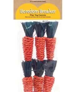 Rosewood Boredom Breaker Mini Sisal Carrots 6 Pack