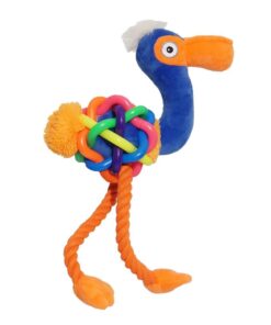 Rosewood - Multi-Texture Flamingo Tough Toy - Large