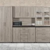 Rossdale 3 Piece Kitchen Unit, Dawson Oak
