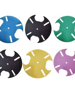 Rotatable Dog Nail Scratch Board with Hidden Treats Compartment - Transparent