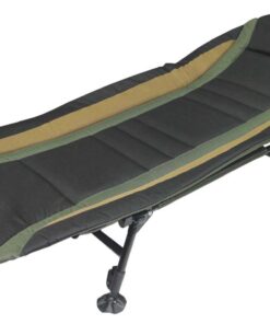 Rough & Tough Comfort Padded Camping Bed - Green & Black