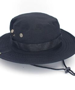 Round Sun Hat - Easy Trade - Black