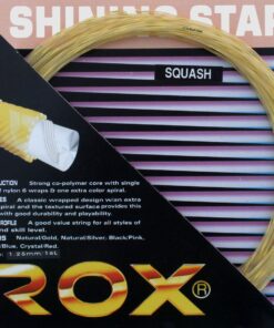 Rox Shining Star Squash Strings - Natural/Gold