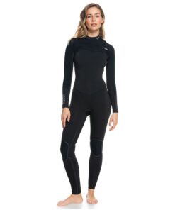 Roxy 4/3mm Performance Chest Zip Wetsuit for Women - UK 4