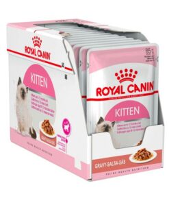 Royal Canin Kitten Wet Chunks In Gravy - 12 x 85g