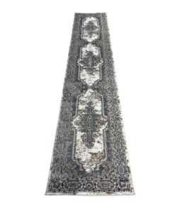 ROYAL RUGS Blue Beige Persian Style Runner Rug