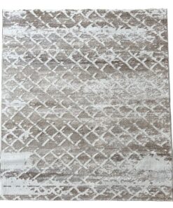 ROYAL RUGS - Brown Beige Simple Modern Turkish Rug - 230 x 160 cm