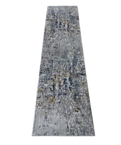 ROYAL RUGS Simple Grey Blue Runner Rug - 300 x 80 cm