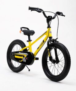Royalbaby EZ Kids Bike 16'' Yellow -Innovative 2-in-1 Balance to Pedal Bike