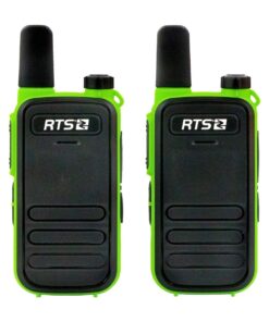 RTS Long Range Two-Way Walkie Talkie DV-4478 (Radio Pair) - Green