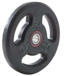 Rubber Weight Disc with Handles 28 mm 10 kg