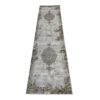 Rugs Contemporary Persian Inspired Rug/Runner - Grey/Beige - 300 x 80 cm