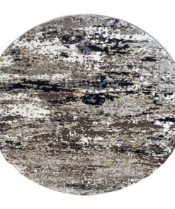 Rugs & Decor/ Beautiful Multi Color Modern Round Rug- 160 x 160 cm